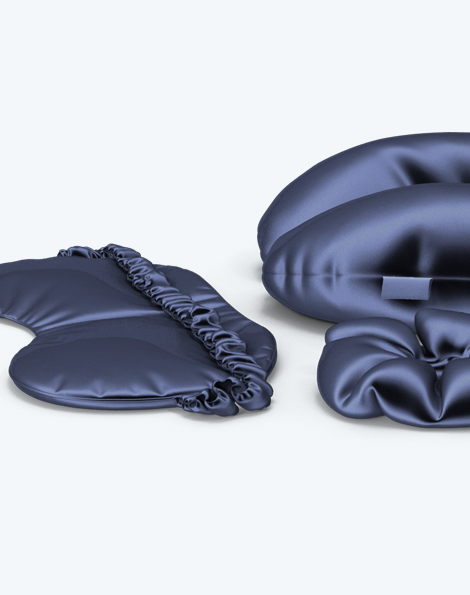 Set of Black Silk Pillow - Image 2
